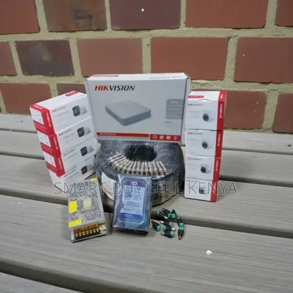 Advanced Security Hikvision 8 1080p Full Hd 2mp CCTV Cameras Full Kit