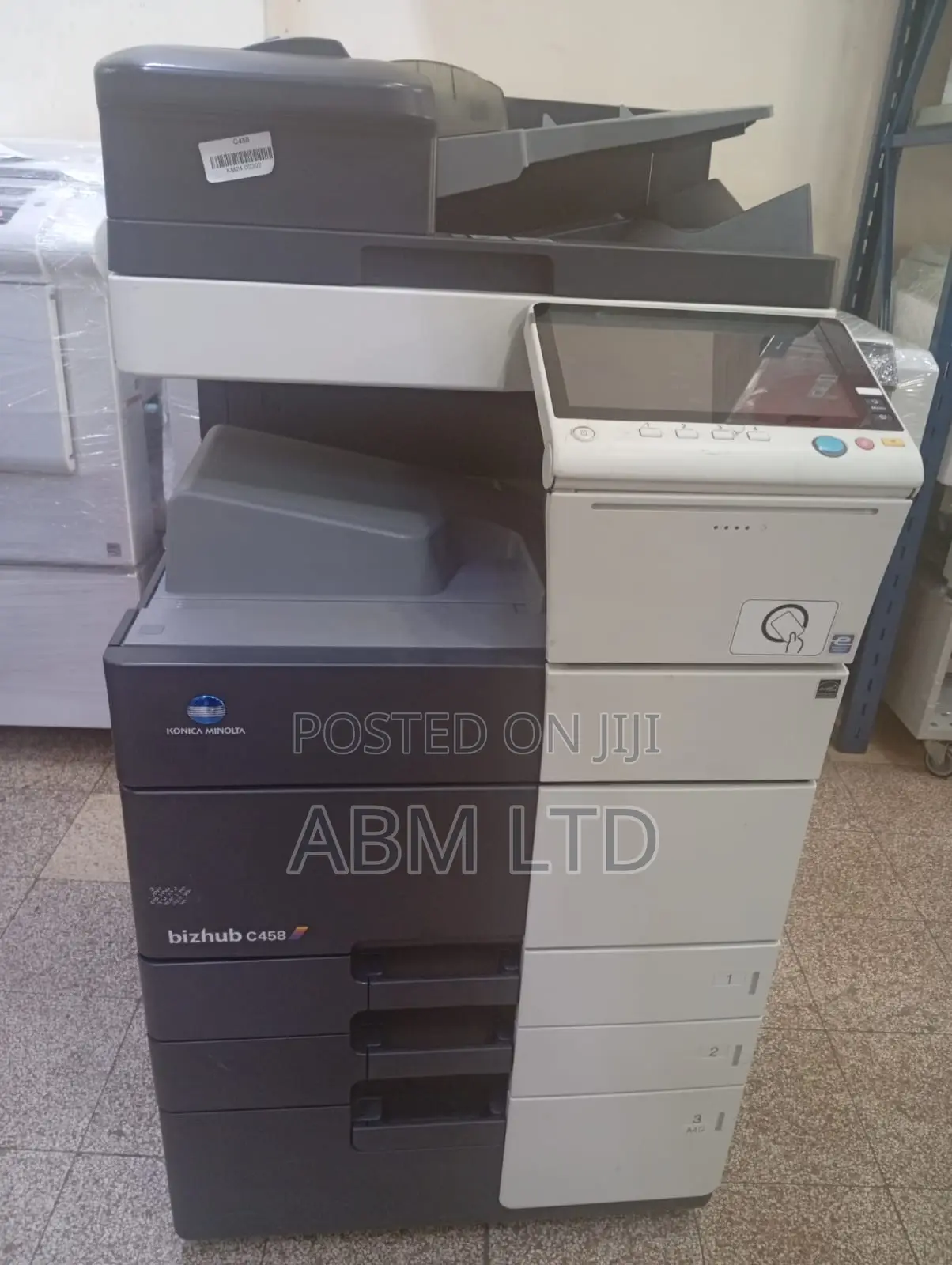 Konica Minolta C458 Color Laser MFP - Flexible Paper Handling Option