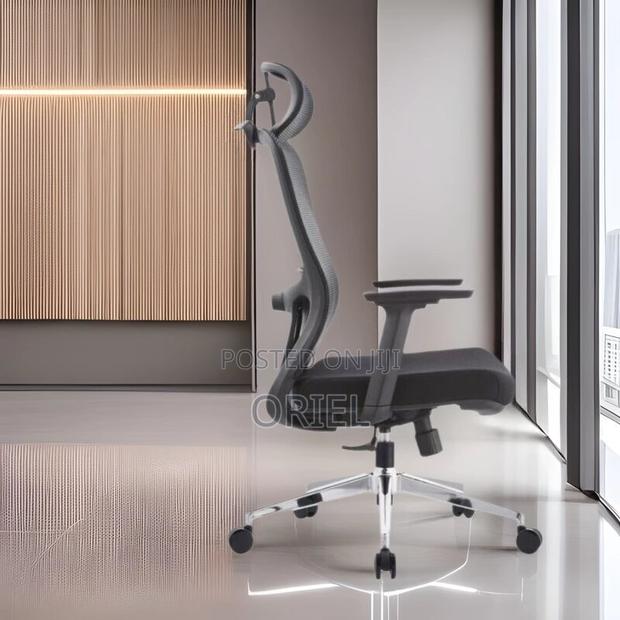 Ergonomic Chairs : High-Back Padded Ergonomic Office Chair - thumbnail 3