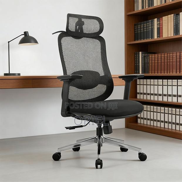 Ergonomic Chairs : High-Back Padded Ergonomic Office Chair - thumbnail 6