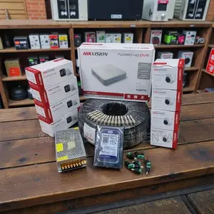 Property Security Hikvision 8 1080p Full Hd 2mp CCTV Cameras Full Kit