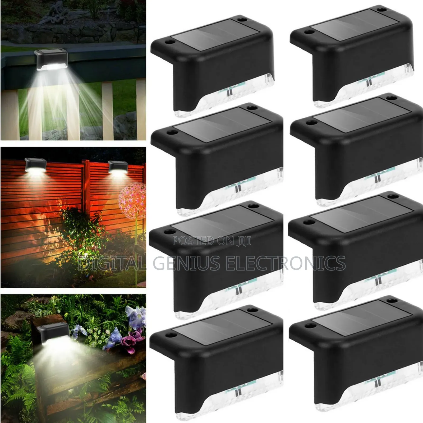 8 Piece Solar Lights