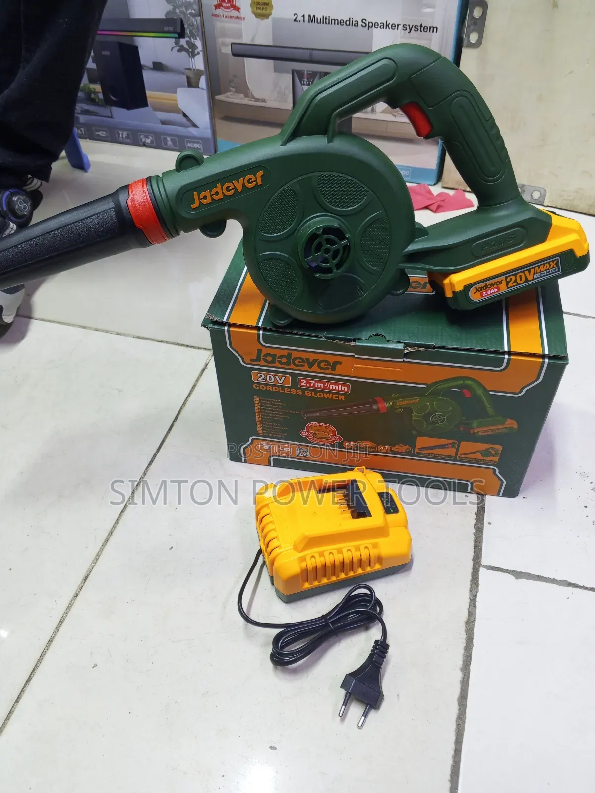 Cordless 20v Jadever Air Aspirator Blower Machine