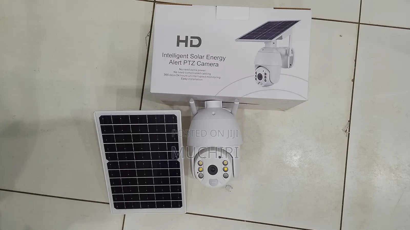 Ubox 4mp 4g Single-Lens Solar PTZ High Quality Camera