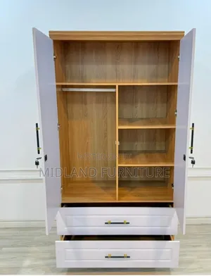 Bedroom Wardrobe / Clothes Cupboard With Drawers