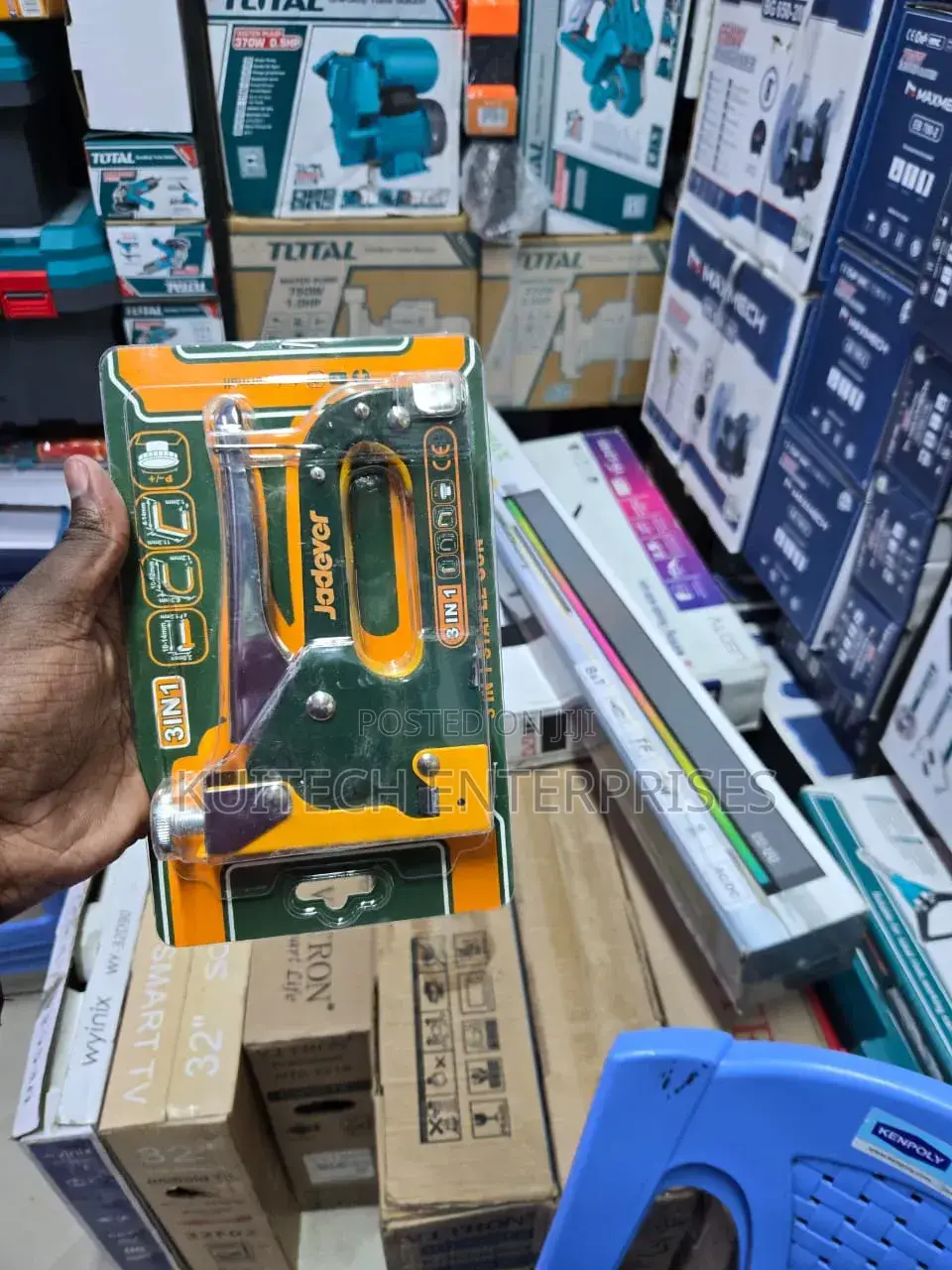 3in1 Manual Staple Gun/ Staple Gun