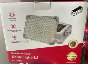 Itel Rechargeable Solar Floodlight. 200w
