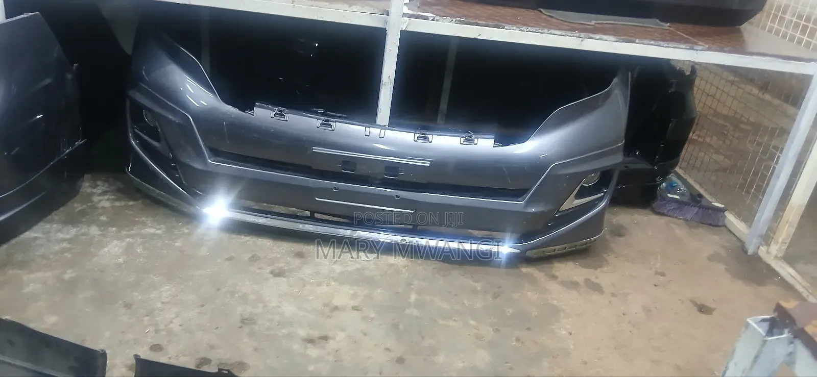 Ex Japan Prado J160 Front Bumper With Skirting.