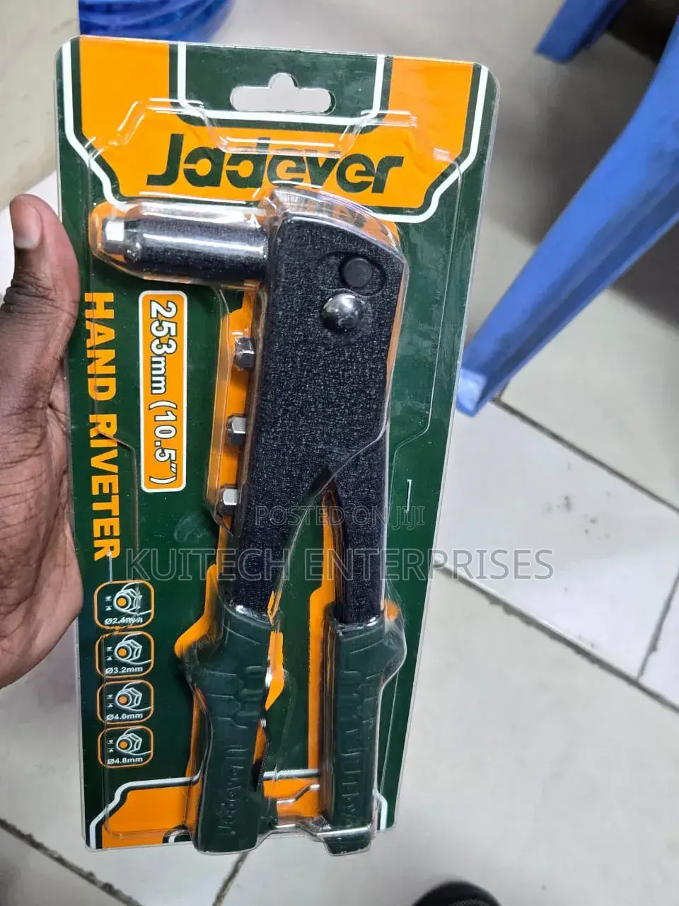 Manual Hand Riveter 10.5"