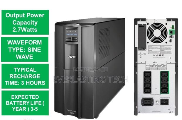 Apc Smt3000ic Apc Smart-Ups 3000va LCD 230v With Smartconnect - thumbnail 2
