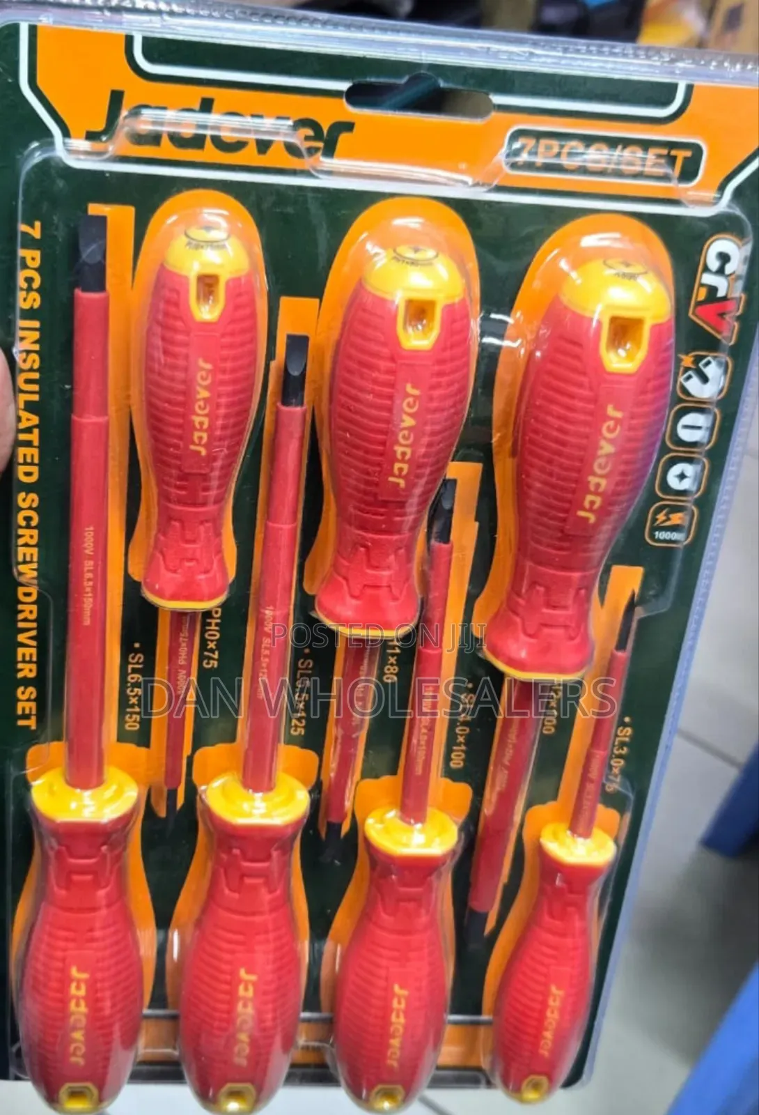 7 PCS Insulated Screw Driver