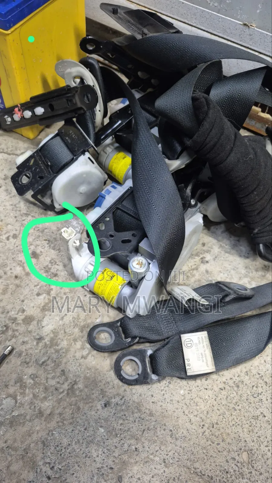 Ex Japan Prado J150/J165 Electric Seatbelts/Safetybelt