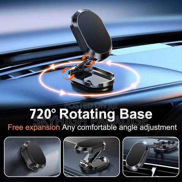 720 Degrees Rotating Magnetic Car Phone Holder