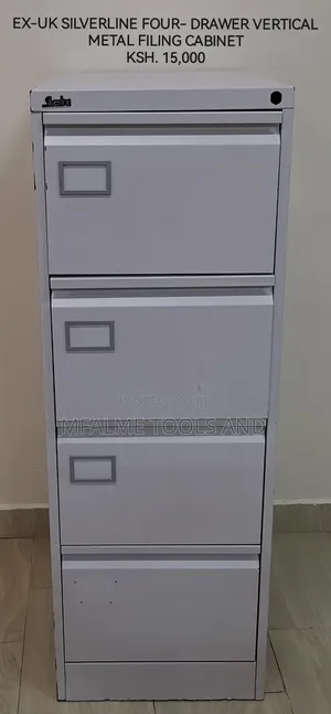 Four Drawer Vertical Metal Filing Cabinet