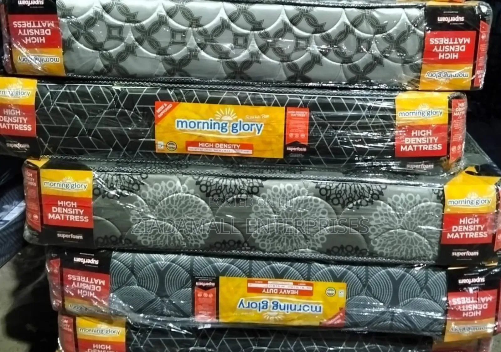 5*6 Mattress Quilted 10 Inches Fits Medium Density Morning Glory