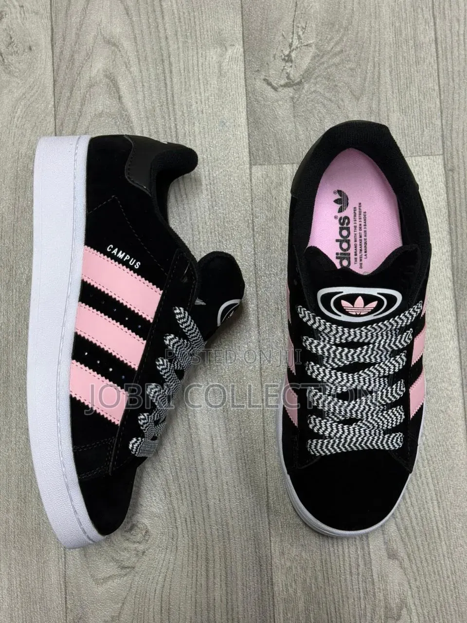 Ladies Adidas Cumpus Pink Sneakers