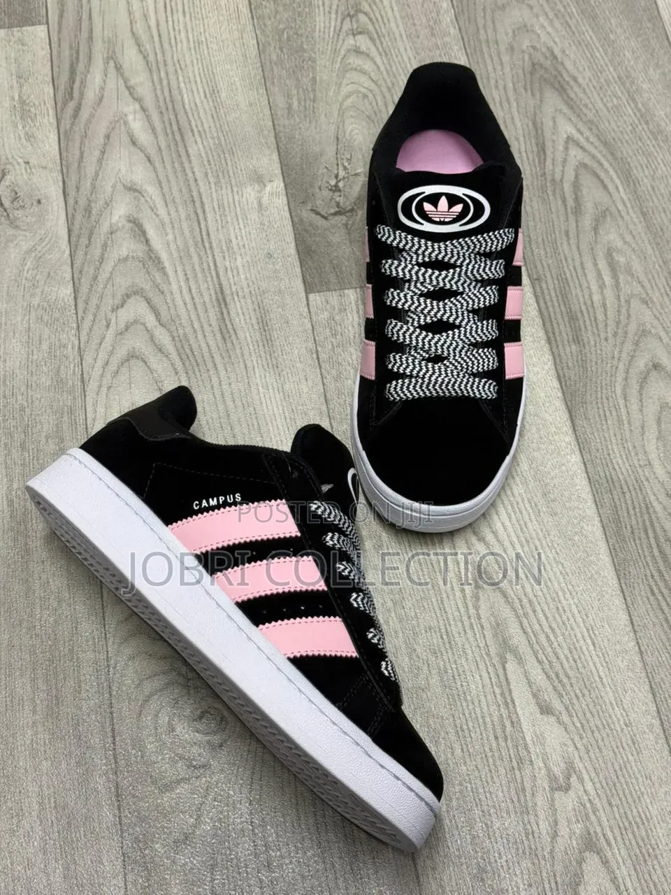 Ladies Adidas Cumpus Pink Sneakers