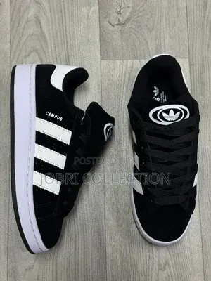 Black Adidas Campus Sneakers