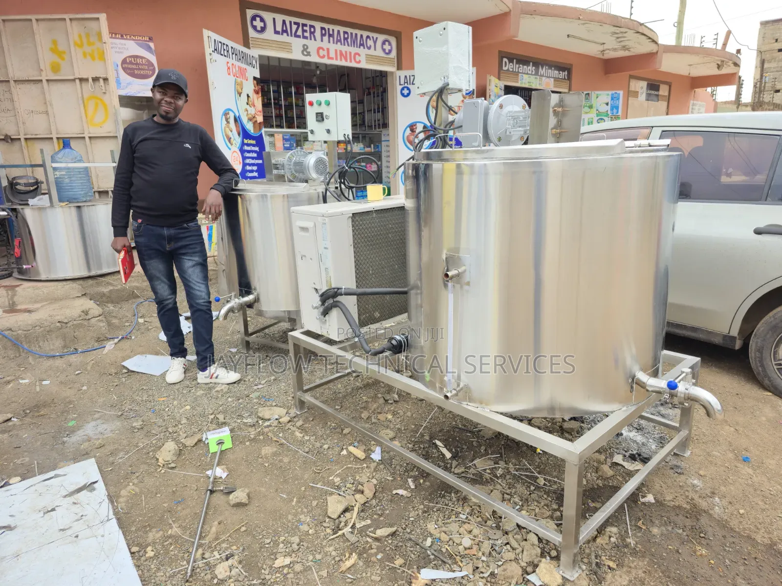 Batch Milk Cooler Tanks – Perfect for Min Dairy Plant