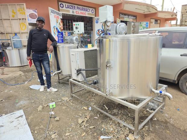 Batch Milk Cooler Tanks – Perfect for Min Dairy Plant - main view