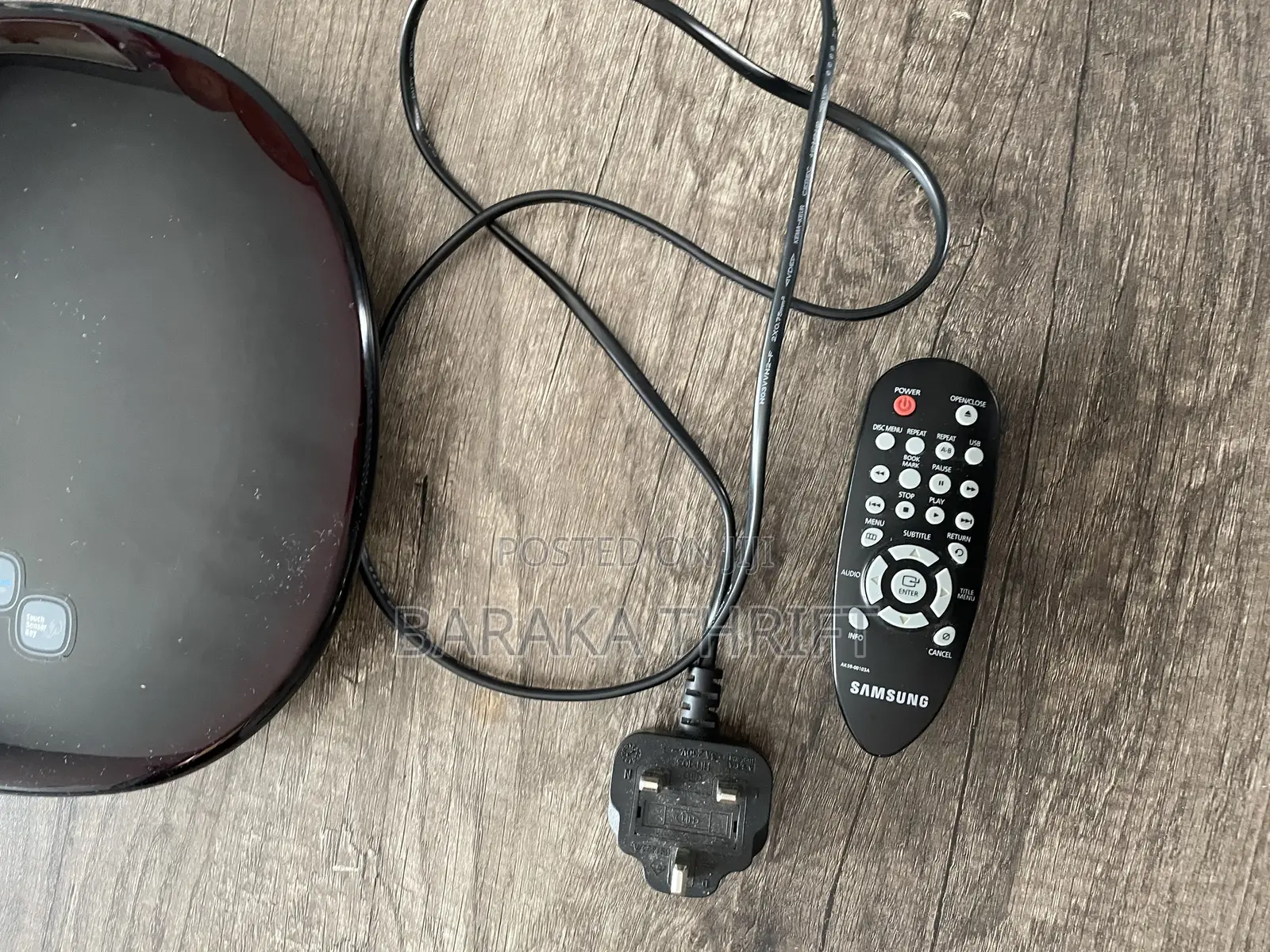 Samsung DVD Player Model DVD-H1080r +Remote