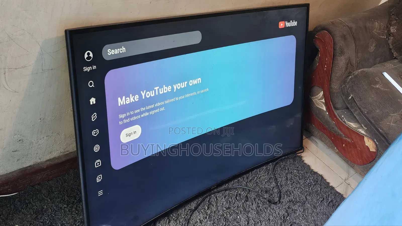 Samsung 55" Curved Smart Tv Mu7350 Uhd