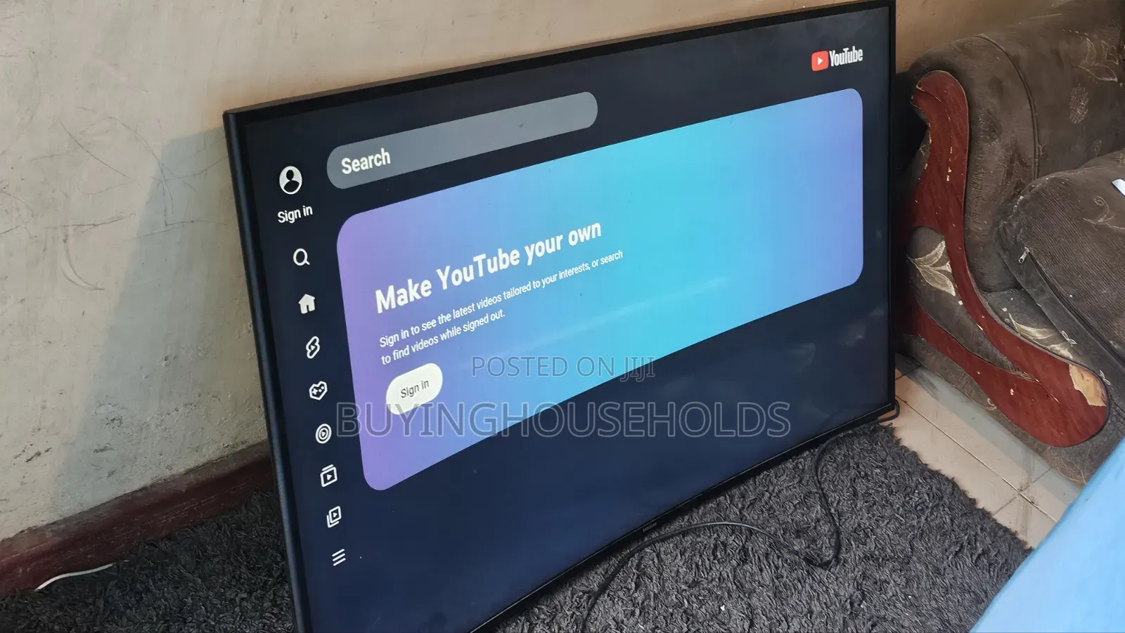 Samsung 55" Curved Smart Tv Mu7350 Uhd