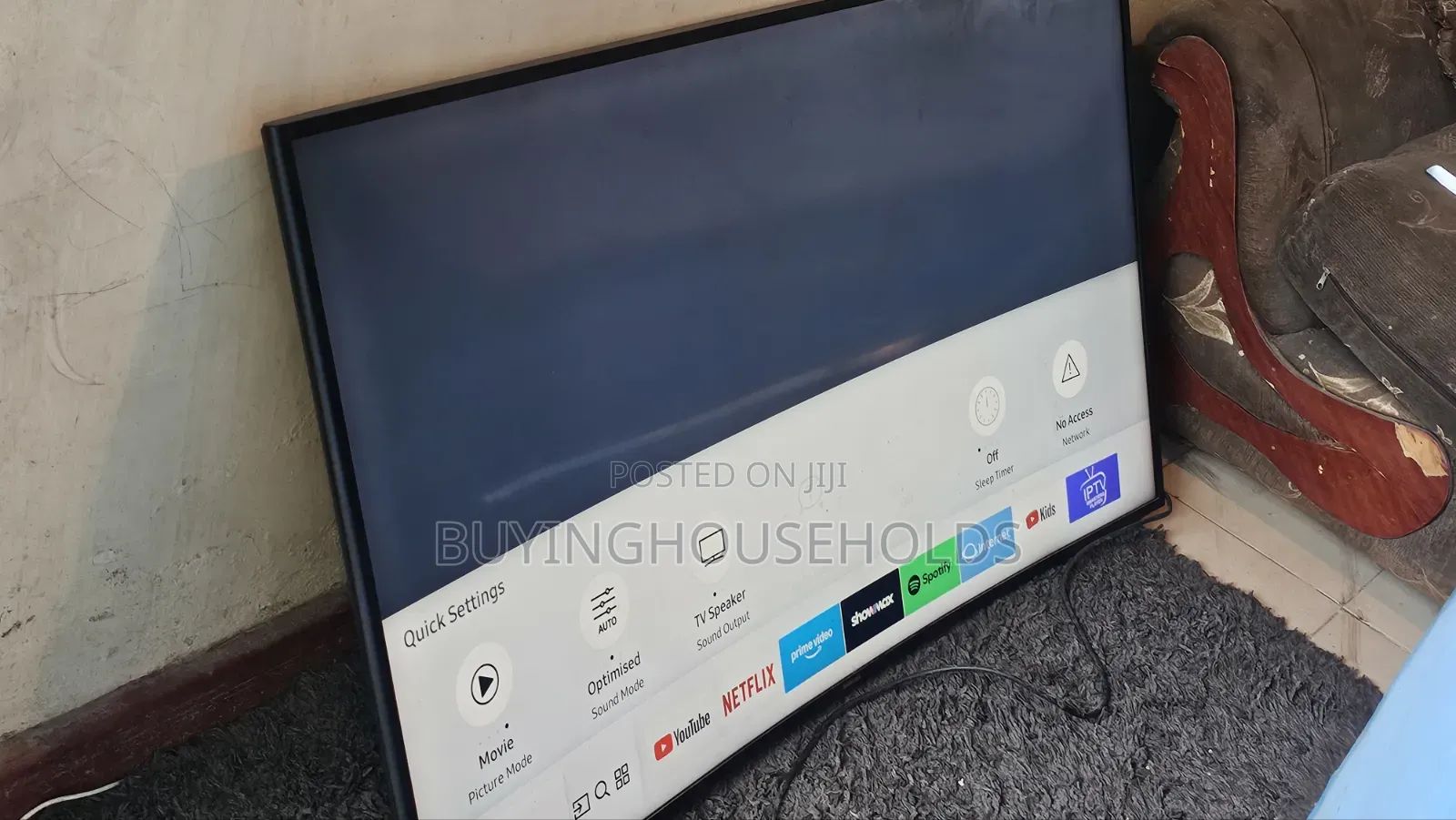Samsung 55" Curved Smart Tv Mu7350 Uhd