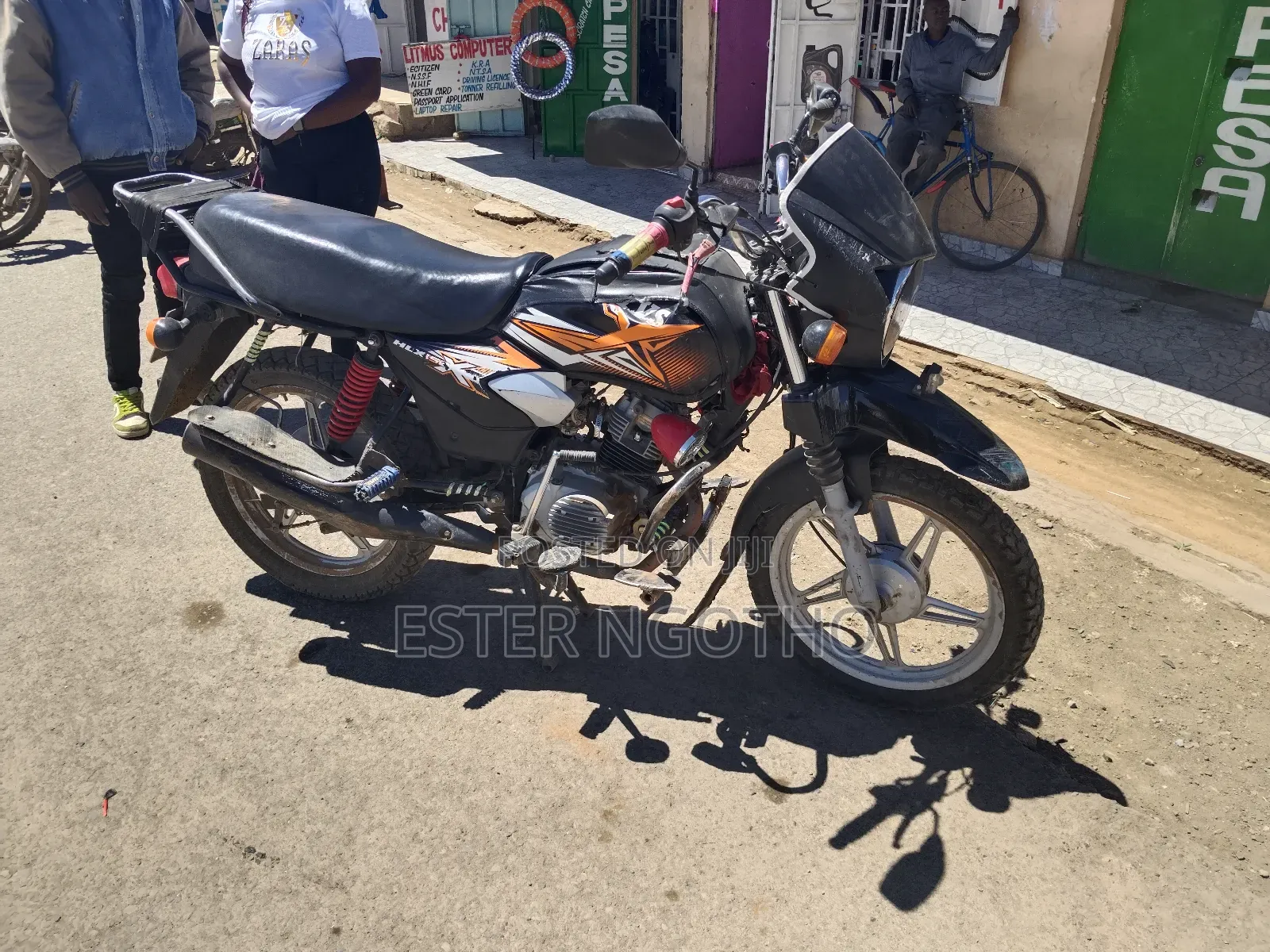 TVS HLX Plus ES 2019 Black