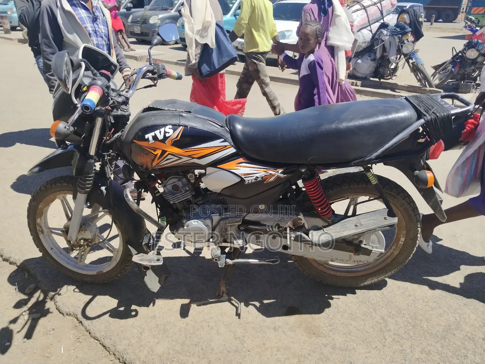 TVS HLX Plus ES 2019 Black