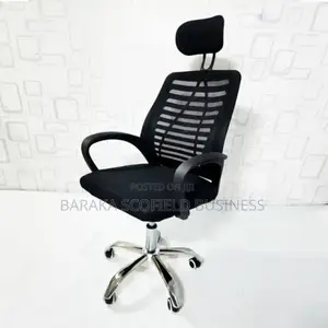 Adjustable Swivel Headrest Office Chair