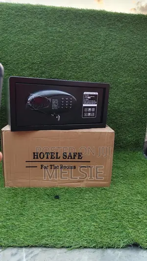 Electronic Hotel Safe Box With Keypad Lock For Rooms & Airbnb
