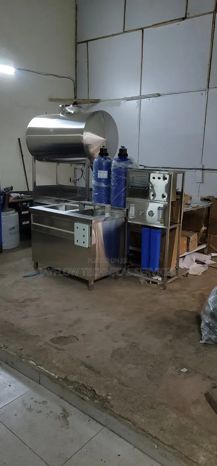 Water Desalination Plant 250 LPH – Full Set for Bottling 
