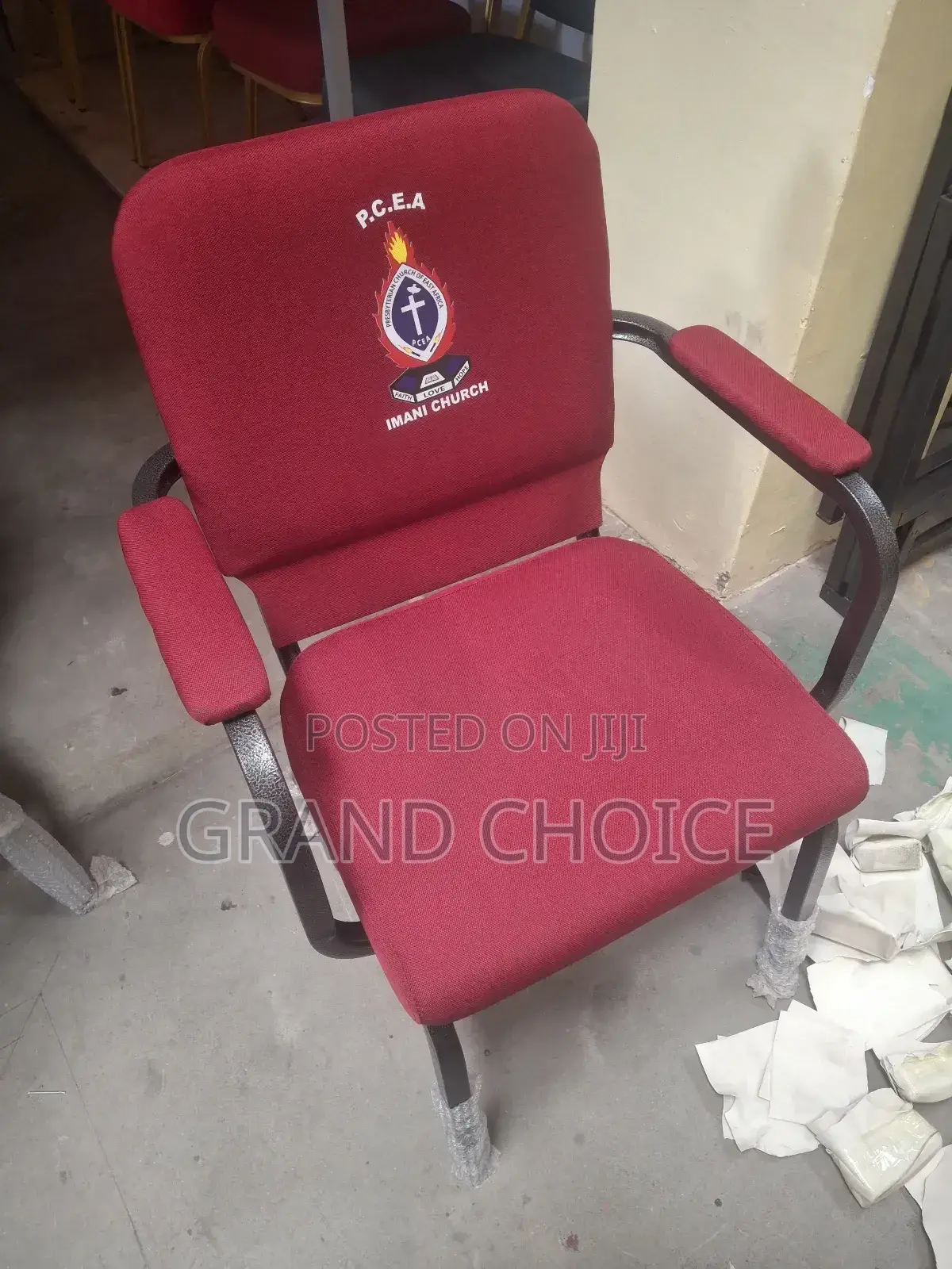 Church Chair With Handles