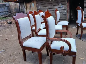 Mahogany Light Walnut Antique Dinning Chairs
