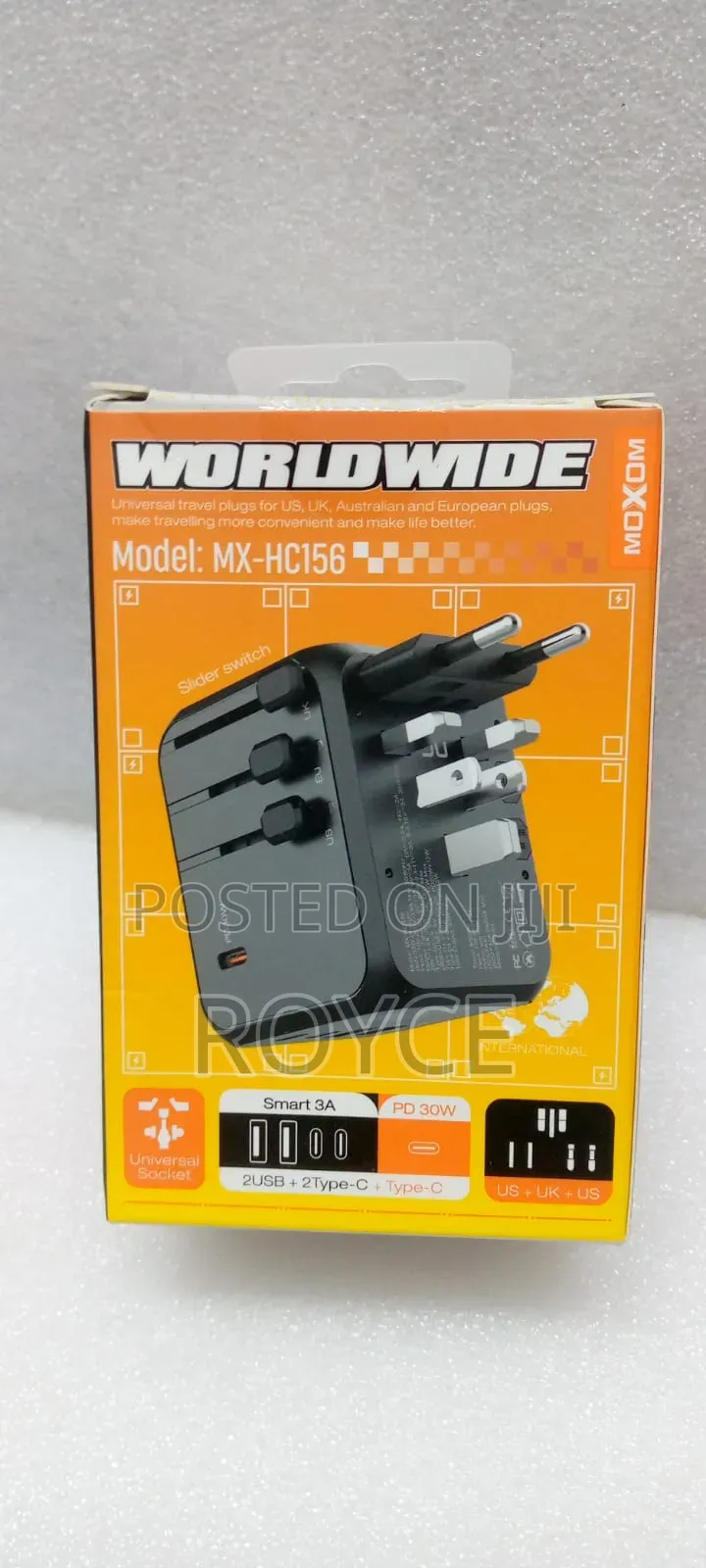 Moxom Universal Travel Adapter