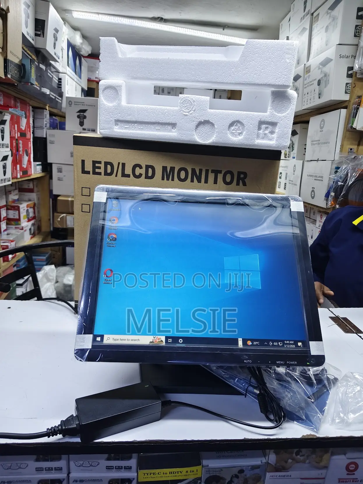 15” Touch Pos Monitor Display for Restaurant Billing System