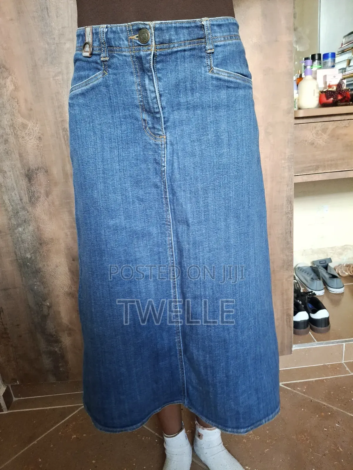 Blue Jeans Skirt