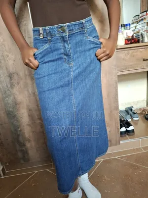 Blue Jeans Skirt