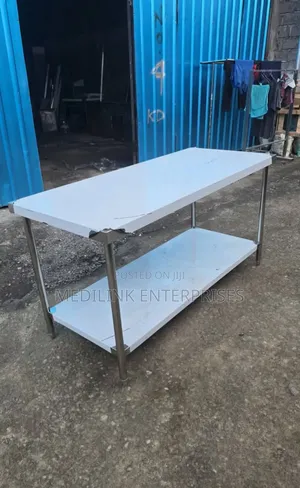 4*2ft Ss 304 Preparation Kitchen Tables