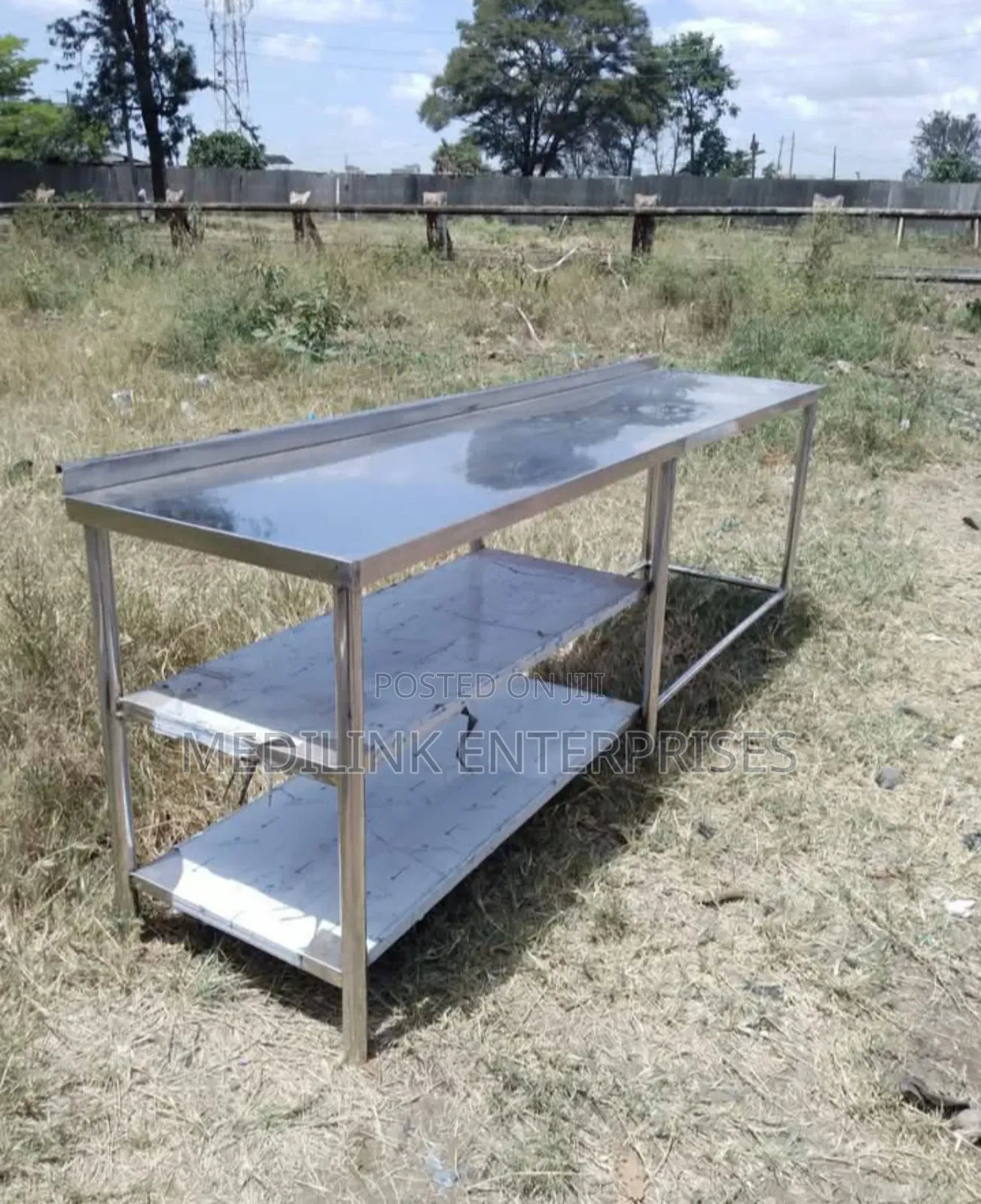 Customized Tables With Undershelves