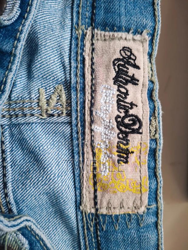 Cargo Wide Leg Denim Jeans - thumbnail 7