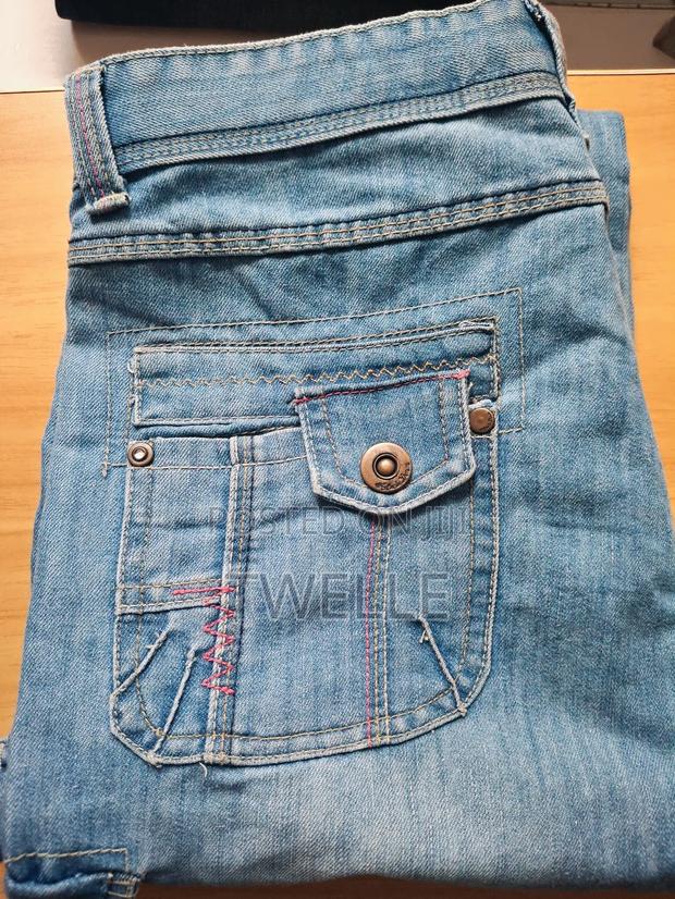 Cargo Wide Leg Denim Jeans - thumbnail 11