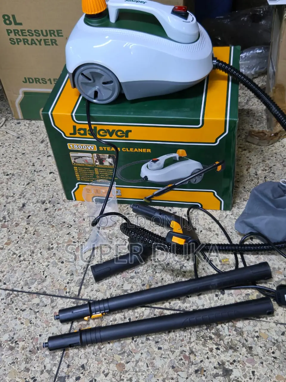 Jadever 1800w High-Pressure Steam Cleaner.Heavy Duty Jdsc1515