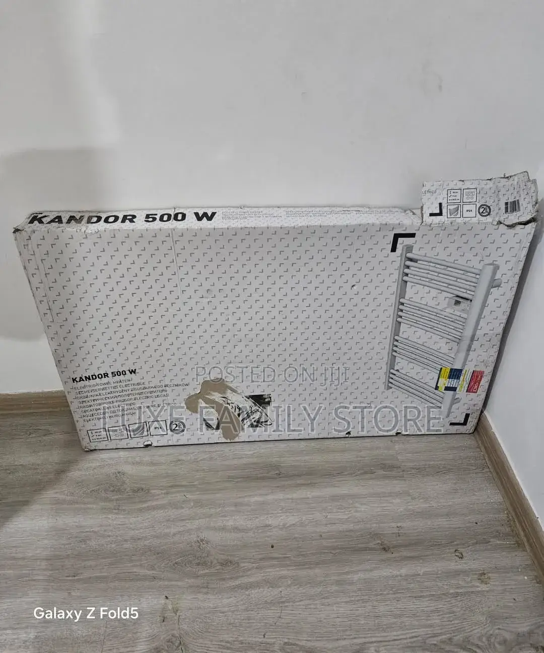 Kandor 500w White Electric Towel Warmer