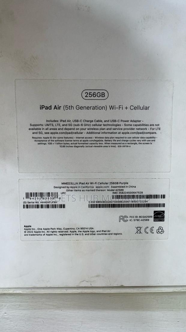 Apple iPad Air 256 GB - thumbnail 2
