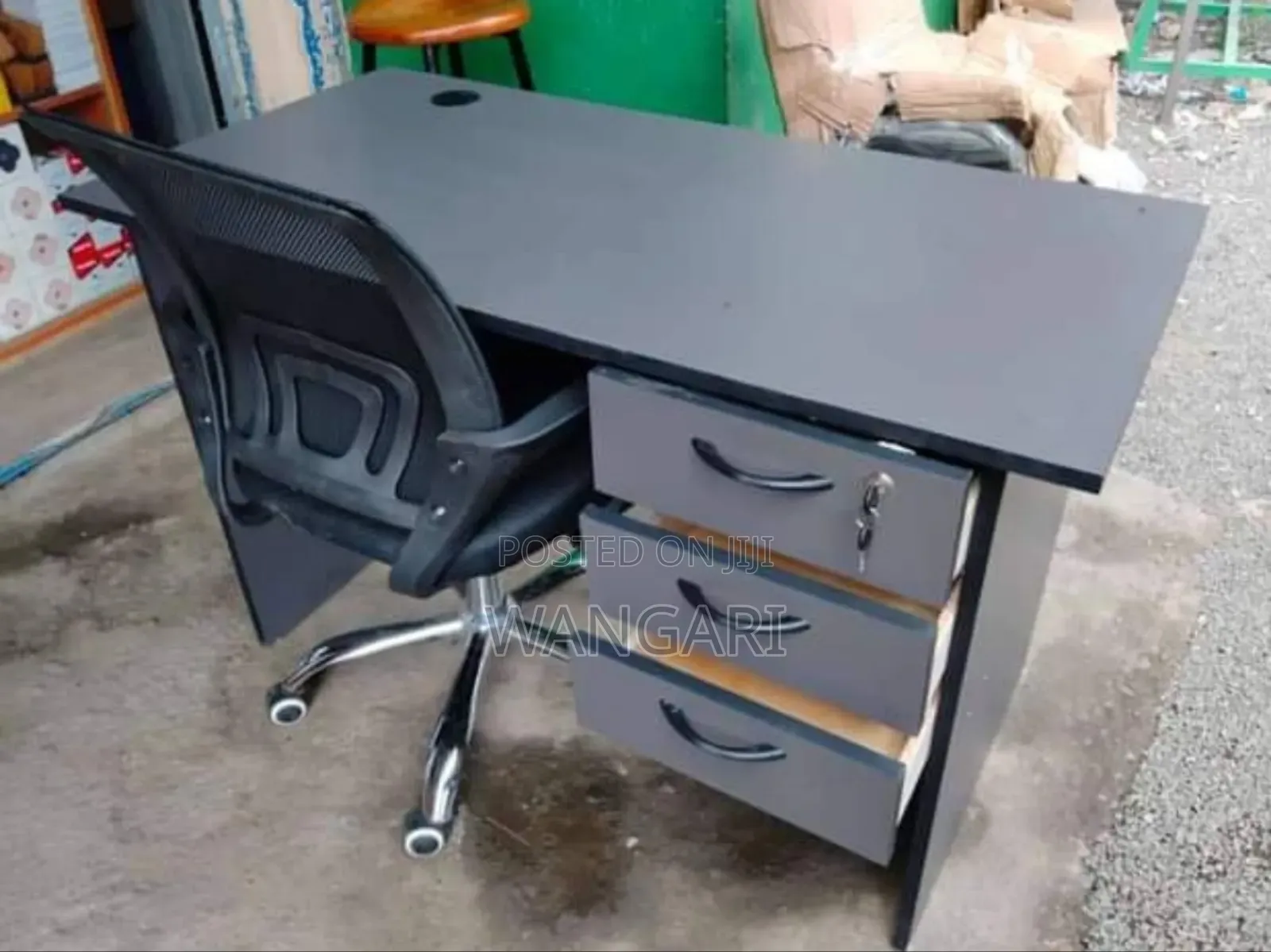Office Desk and Chair