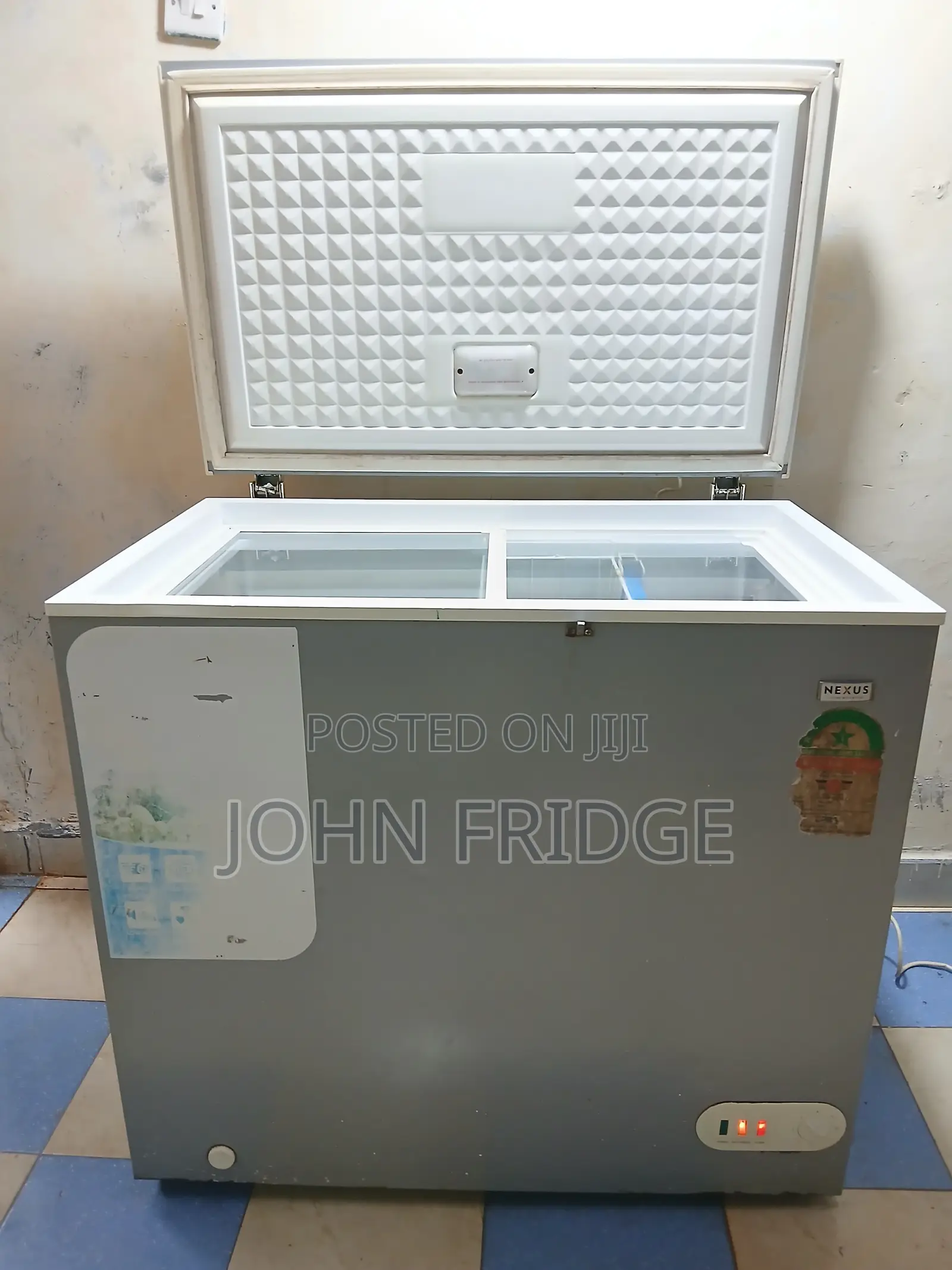 Nexus Freezer – Sliding Glass Top