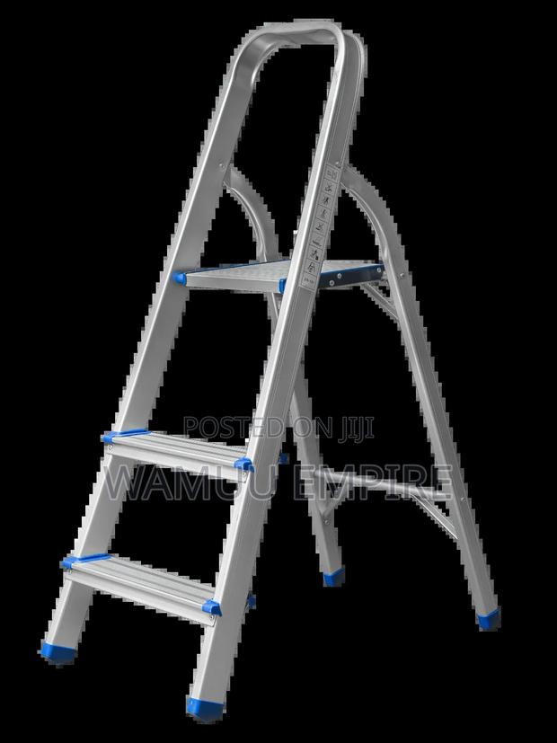Minara Aluminium Household Step Ladder (3 Step)