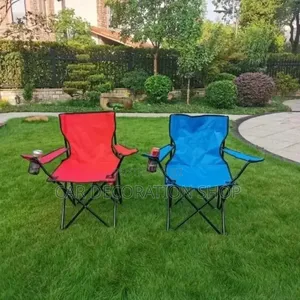 Collapsible Camping Seats With Armrest and Cup Holder